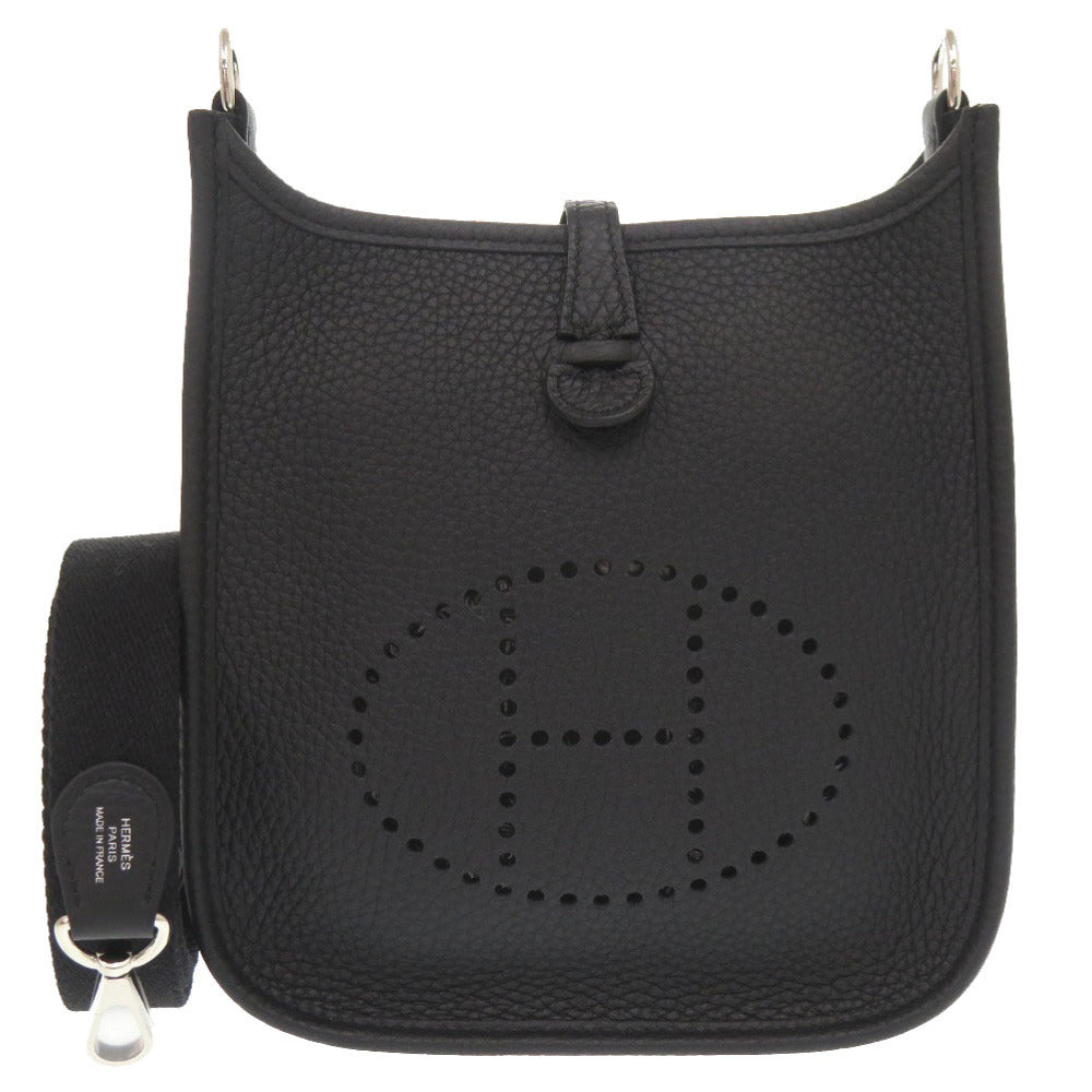 未使用 エルメス エブリンTPM アマゾン トリヨンクレマンス ブラック シルバー金具 K刻印(2025年製) ショルダーバッグ 黒 1729 【中古】 HERMES