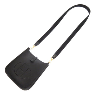 未使用 エルメス エブリンTPM アマゾン トリヨンクレマンス ブラック ゴールド金具 W刻印(2024年製) ショルダーバッグ 黒 1730 【中古】 HERMES