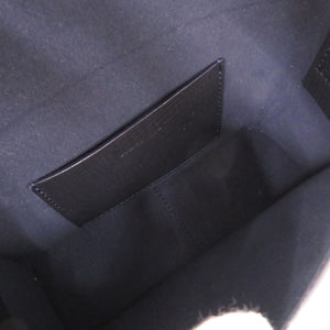 新品同様 スタジオ ニコルソン MESHI MINI レザー ネイビー ショルダーバッグ 1746【中古】STUDIO NICHOLSON