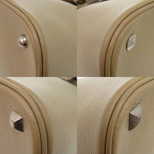 新品同様 メゾン マルジェラ 2WAY 5AC S56WG0092 レザー ベージュ ハンドバッグ 1751【中古】Maison Margiela