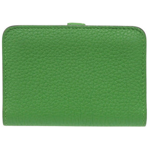 未使用 エルメス ドゴン カードケース トゴ ヴェールユッカ シルバー金具 B刻印(2023年製) 緑 1753【中古】HERMES