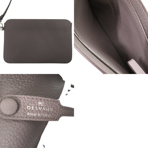 美品 デルボー 2WAY レアレス MM L' Airess トートバッグ AA0691AQY0AZGPA レザー ストーン 1764【中古】DELVAUX