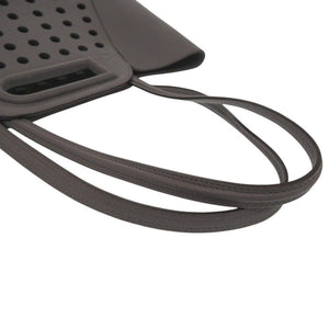 美品 デルボー 2WAY レアレス MM L' Airess トートバッグ AA0691AQY0AZGPA レザー ストーン 1764【中古】DELVAUX