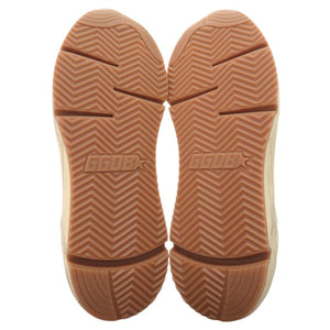 未使用品 ゴールデングース Running Sole スニーカー ローカット インヒール レザー コットン オフホワイト 1776【中古】GOLDEN GOOSE