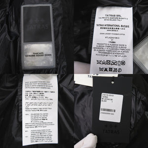 美品 タトラス COLEO コレオ MTLA23A4186-D サイズ1 ダウン ブラック ダウンジャケット 黒 1781【中古】TATRAS