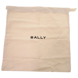 未使用品 バリー ミニエンブレムフォリオ 牛革 ホワイト ゴールド金具 白 ハンドバッグ 1792【中古】BALLY