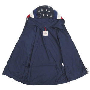 美品 モンクレール CAM GIUBBOTTO サイズ5 ナイロン ネイビー ナイロンジャケット 1802【中古】MONCLER