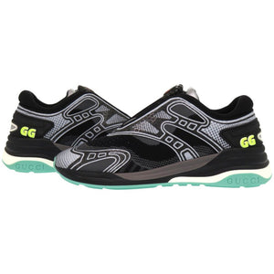 未使用品 グッチ ウルトラペースR インターロッキングG A3811239 ファブリック ブラック 黒 スニーカー 1868【中古】GUCCI