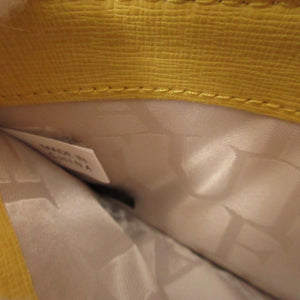 未使用 フルラ 732069 レザー イエロー 黄 L字ファスナー長財布 財布 1871【中古】FURLA