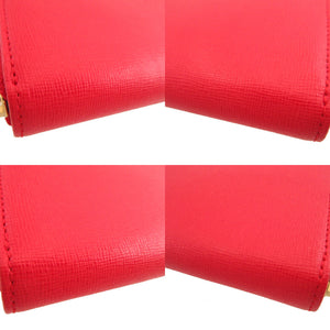 未使用 フルラ 733928 レザー レッド 赤 ラウンドファスナー長財布 財布 1872【中古】FURLA