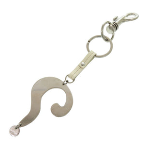 美品 クロエ キーリング クエスチョン チャーム キーホルダー メタル/メタル オレンジ 1873【中古】Chloe