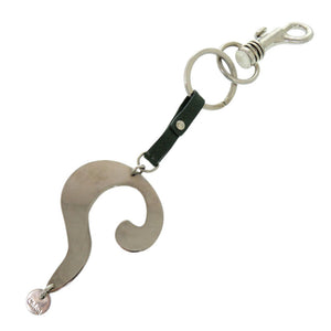 美品 クロエ キーリング クエスチョン チャーム キーホルダー メタル/メタル グリーン 1876【中古】Chloe