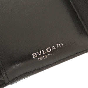 ブルガリ クリップ デニム ブルー 三つ折り財布 1905【中古】BVLGARI