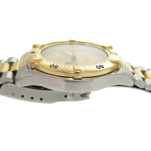 タグホイヤー 964.013R プロフェッショナル 200m SS ゴールド クオーツ 腕時計 1907【中古】TAG HEUER
