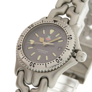 美品 タグホイヤー S99.215 プロフェッショナル200m SS グレー クオーツ 腕時計 1908【中古】TAG HEUER