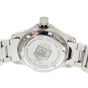 美品 タグホイヤー 999.708 プロフェッショナル200m SS クリーム シルバー クオーツ 腕時計 1909【中古】TAG HEUER