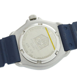 美品 タグホイヤー フォーミュラ1 370.508 SS ラバー ネイビー クオーツ 腕時計 1911【中古】TAG HEUER