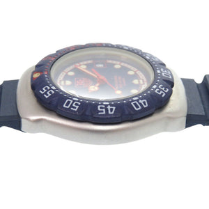 美品 タグホイヤー フォーミュラ1 370.508 SS ラバー ネイビー クオーツ 腕時計 1911【中古】TAG HEUER