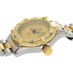 美品 タグホイヤー プロフェッショナル 964.008 SS GP ゴールド クオーツ 腕時計 1912【中古】TAG HEUER