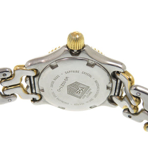 タグホイヤー WG1421-0セル プロフェッショナル SS アイボリー クオーツ 腕時計 1913【中古】TAG HEUER