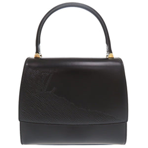 美品 ルイ ヴィトン アテネ オペラ M63902 レザー ブラック ハンドバッグ 黒 LV 1919【中古】LOUIS VUITTON