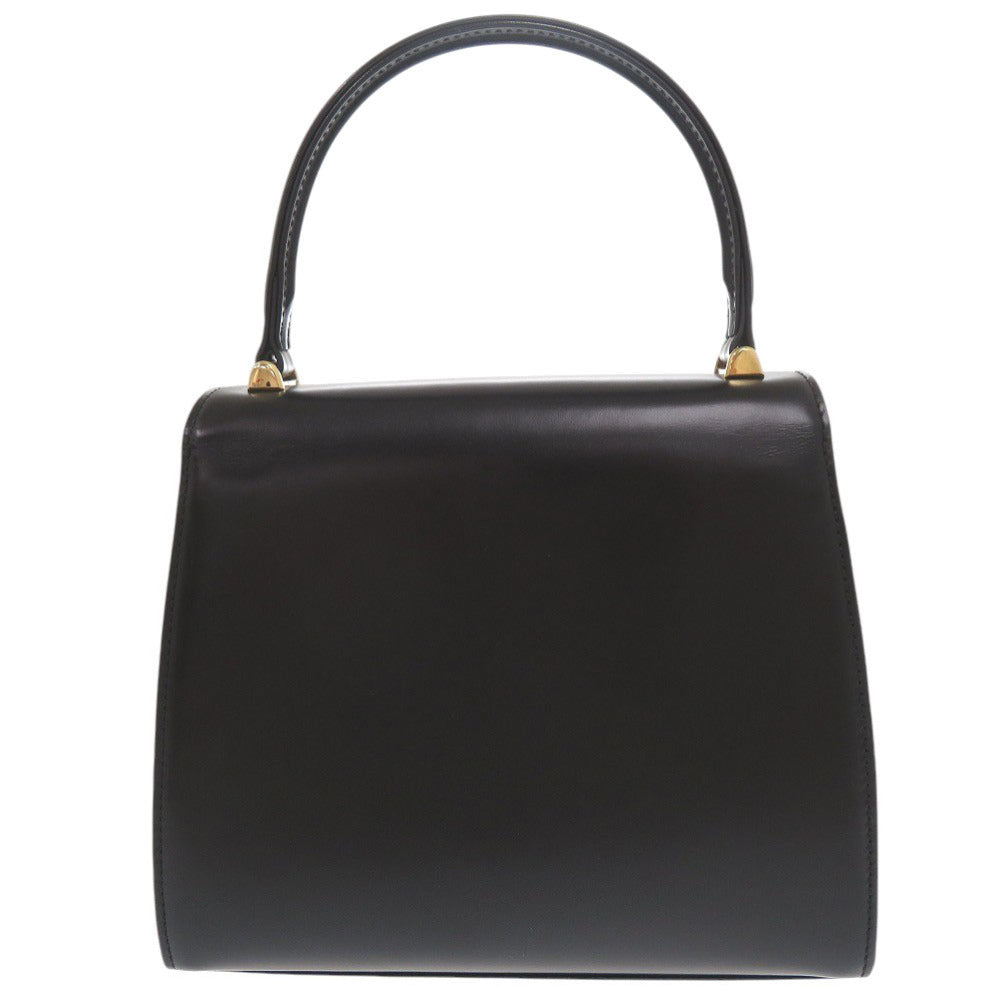 美品 ルイ ヴィトン アテネ オペラ M63902 レザー ブラック ハンドバッグ 黒 LV 1919【中古】LOUIS VUITTON