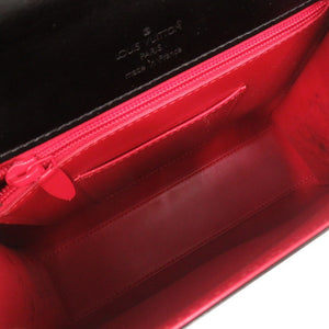 美品 ルイ ヴィトン アテネ オペラ M63902 レザー ブラック ハンドバッグ 黒 LV 1919【中古】LOUIS VUITTON