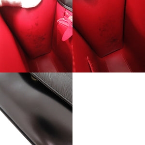 美品 ルイ ヴィトン アテネ オペラ M63902 レザー ブラック ハンドバッグ 黒 LV 1919【中古】LOUIS VUITTON