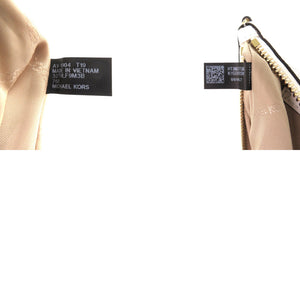 未使用品 マイケルコース MKシグネチャー ネオンストライプ 32T9LF9M3B PVC ホワイト 白 クラッチバッグ 1926【中古】Michael Kors