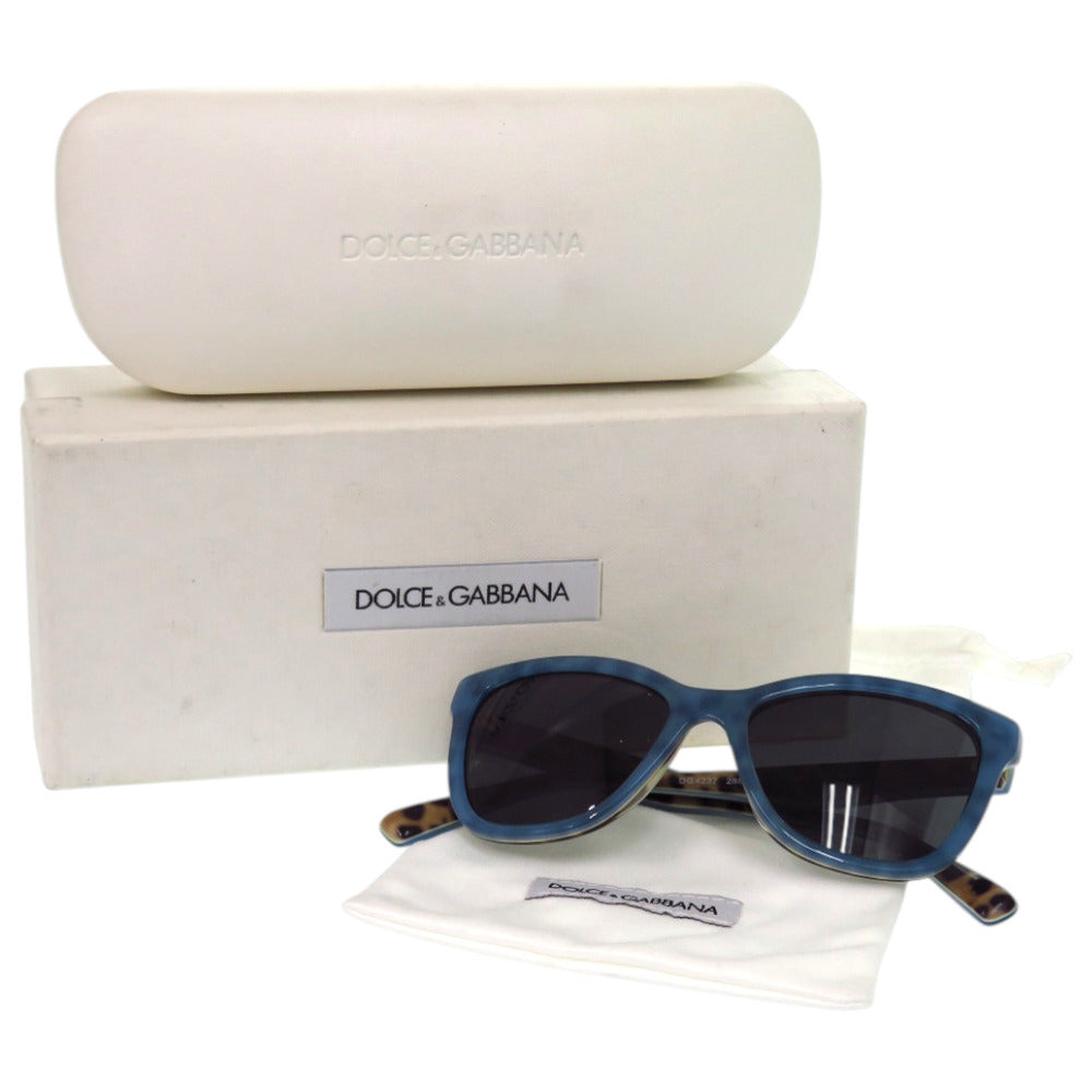 美品 ドルチェアンドガッバーナ キッズ DG4237 3N プラスチック 2883 87 ブルー 青 サングラス 1933【中古】DOLCE&GABBANA