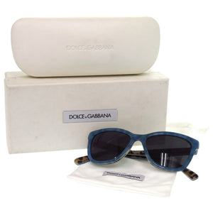 美品 ドルチェアンドガッバーナ キッズ DG4237 3N プラスチック 2883 87 ブルー 青 サングラス 1933【中古】DOLCE&GABBANA