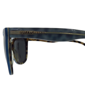 美品 ドルチェアンドガッバーナ キッズ DG4237 3N プラスチック 2883 87 ブルー 青 サングラス 1933【中古】DOLCE&GABBANA