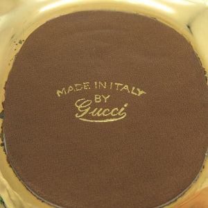 美品 グッチ トリンケットトレイ メタル ゴールド アクセサリートレイ 小物入れ 1940【中古】GUCCI