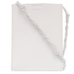 美品 ジルサンダー TANGLE SM タングル スモール JSPQ850173 レザー ホワイト ショルダーバッグ 白 0019【中古】JIL SANDER