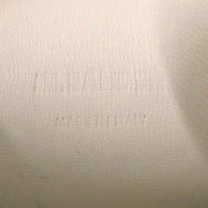 美品 ジルサンダー TANGLE SM タングル スモール JSPQ850173 レザー ホワイト ショルダーバッグ 白 0019【中古】JIL SANDER