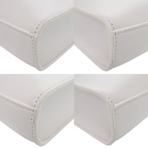 美品 ジルサンダー TANGLE SM タングル スモール JSPQ850173 レザー ホワイト ショルダーバッグ 白 0019【中古】JIL SANDER