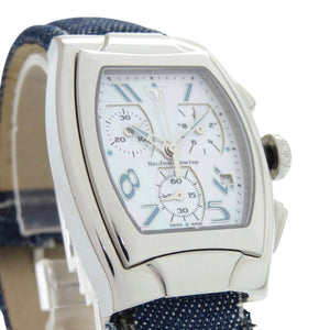 新品同様 テクノマリーン SS ホワイト デニム クオーツ 腕時計 0036【中古】Techno Marine