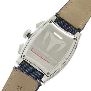 新品同様 テクノマリーン SS ホワイト デニム クオーツ 腕時計 0036【中古】Techno Marine