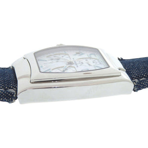 新品同様 テクノマリーン SS ホワイト デニム クオーツ 腕時計 0036【中古】Techno Marine