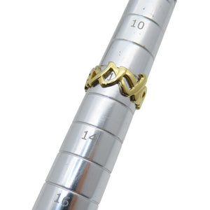 新品同様 ティファニー ラブ&キス K18YG リング 750 指輪 イエローゴールド 12号 5.2g ジュエリー 0044【中古】TIFFANY&Co.