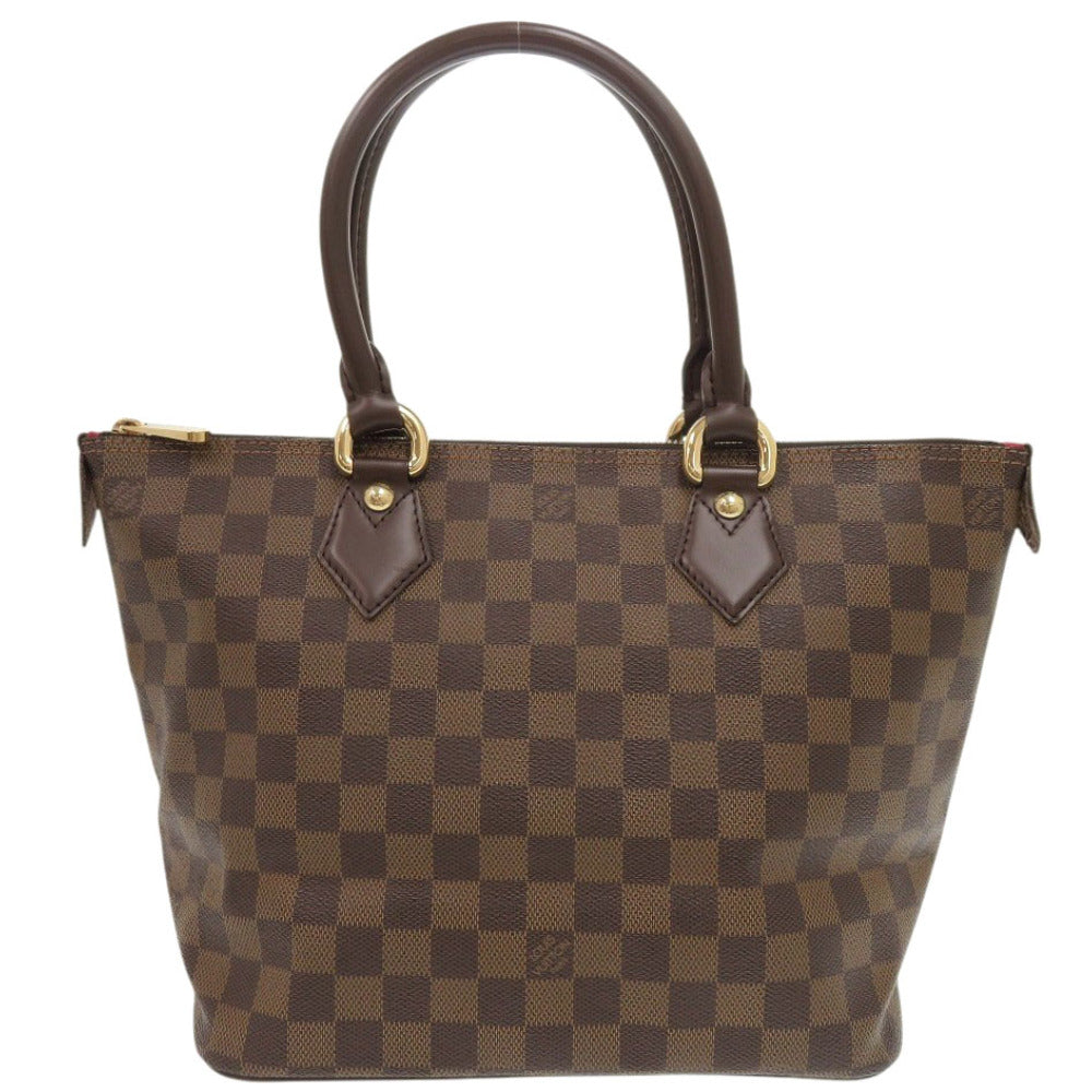 美品 ルイ ヴィトン ダミエ サレヤ PM N51183 ダミエキャンバス トートバッグ LV 0051【中古】LOUIS VUITTON