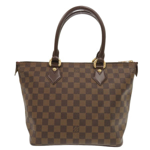美品 ルイ ヴィトン ダミエ サレヤ PM N51183 ダミエキャンバス トートバッグ LV 0051【中古】LOUIS VUITTON