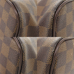 美品 ルイ ヴィトン ダミエ サレヤ PM N51183 ダミエキャンバス トートバッグ LV 0051【中古】LOUIS VUITTON