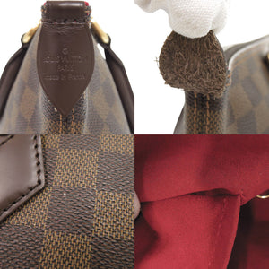 美品 ルイ ヴィトン ダミエ サレヤ PM N51183 ダミエキャンバス トートバッグ LV 0051【中古】LOUIS VUITTON