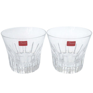 未使用 バカラ ペアグラス クリスタル クリア 0065【中古】Baccarat