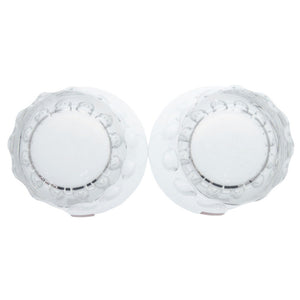 未使用 バカラ ペアグラス クリスタル クリア 0065【中古】Baccarat