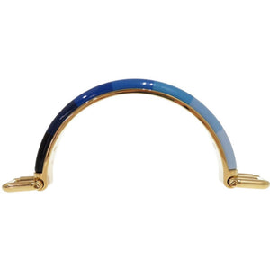 新品同様 フェンディ 替えハンドル ピーカブー アイコニックミニ用 メタル ブルー ゴールド金具 青 その他バッグ 0071【中古】FENDI