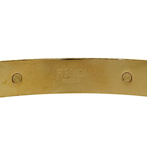 新品同様 フェンディ 替えハンドル ピーカブー アイコニックミニ用 メタル ブルー ゴールド金具 青 その他バッグ 0071【中古】FENDI