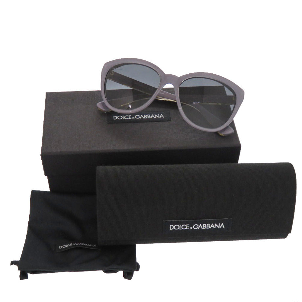 新品同様 ドルチェアンドガッバーナ DG4250キャットアイ サングラス パープル プラスチック 0072【中古】DOLCE&GABBANA