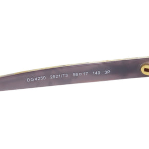 新品同様 ドルチェアンドガッバーナ DG4250キャットアイ サングラス パープル プラスチック 0072【中古】DOLCE&GABBANA